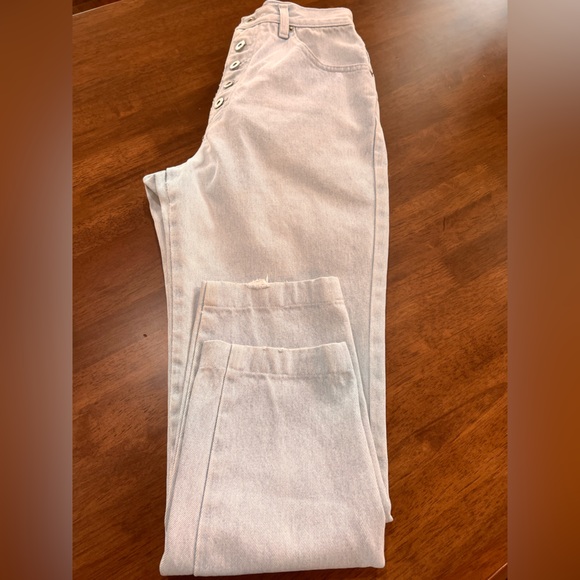 Vintage 90's No Excuses Femme Fatale High Waisted Denim Mom Jeans. Size 9/10 - Picture 4 of 10